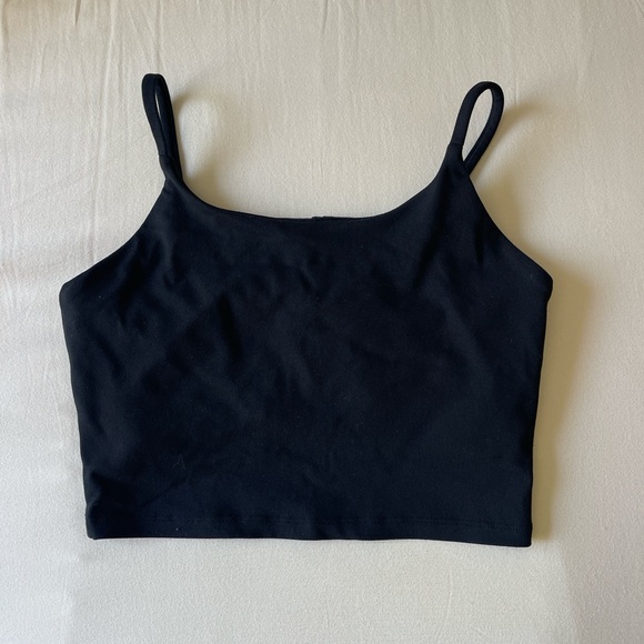 Black athletic tank top - Picture 1 of 2